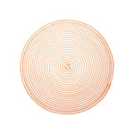 Karaca Sara Orange 2 Pieces Place Mat Set