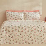 Karaca Home Silvie 100% Cotton Double Bed Bedspread Set Red
 