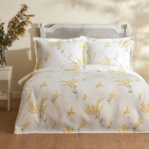 Karaca Home Loretta %100 pamuk çift kişilik pike takımı