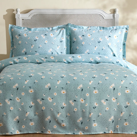 Karaca Home Daisy %100 Pamuk Çift Kişilik Pike Takımı Mint
 