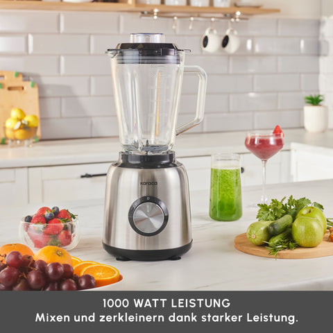 Karaca Inox 1,5 L Glasbehälter Inox Smoothie Blender