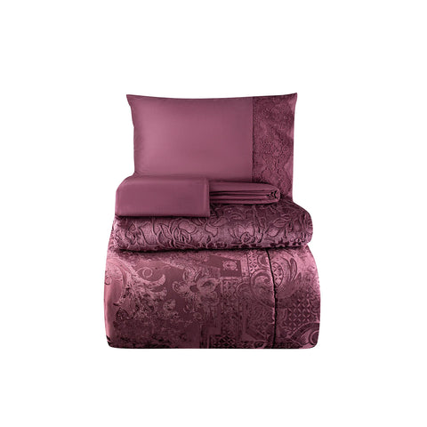 Karaca Home Valeria Royal Violett 10 Teiliges Hochzeitspaket