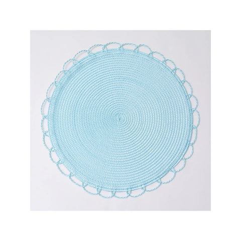 Karaca Sera Woven 2-teiliges amerikanisches Service-Set (Blau)