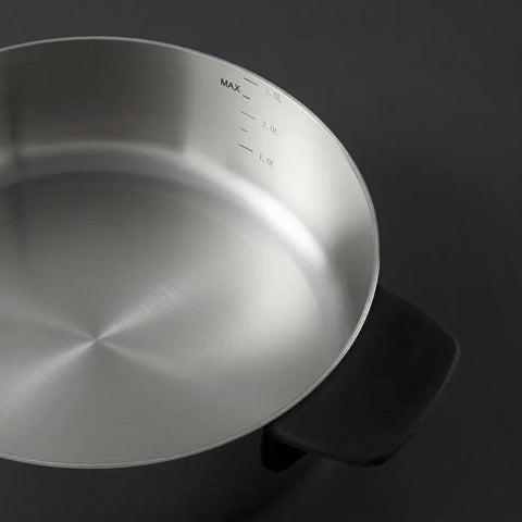 Jumbo Infinity 3PLY 8-teiliges Edelstahl-Kochgeschirrset mit Induktionsboden
