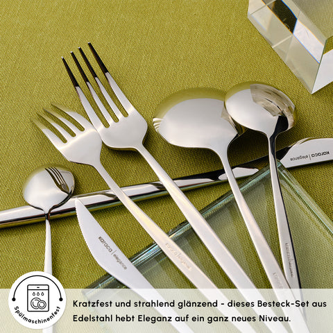Karaca New Porto  12-Personen 84-Teiliges Besteckset