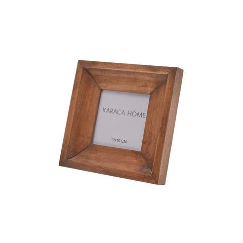Karaca Home Woodland Holzrahmen 10x10 cm