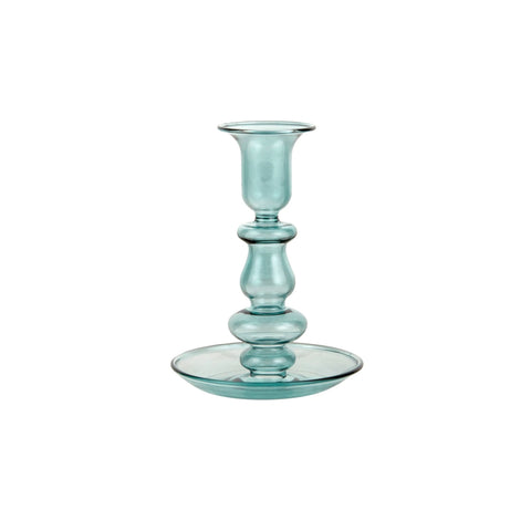 Karaca Home Alyce Glas-Teelichthalter Grün 13x10 cm