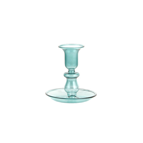 Karaca Home Alyce Glas-Teelichthalter Grün 10x10 cm