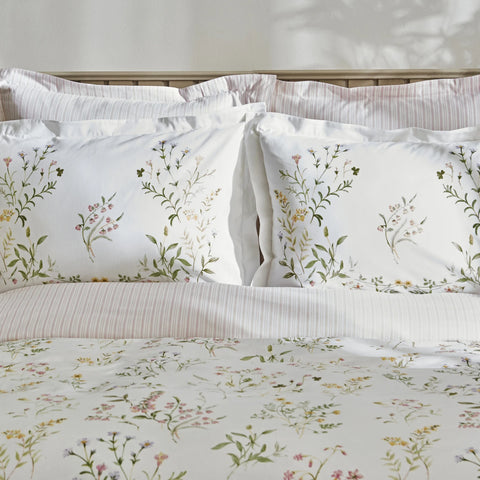 Karaca Home Sera 100% Baumwolle Doppelbett Bettwäsche Set Grün