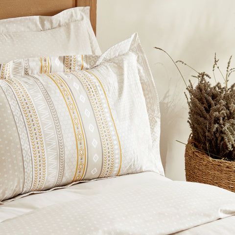 Karaca Home Keira %100 Pamuk Nevresim Takımı Bej
 