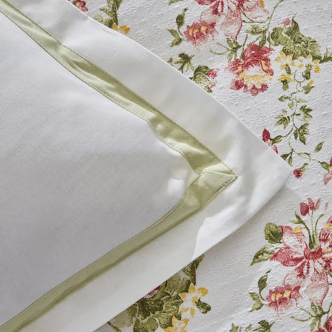 Karaca Home Emilie 100% Baumwolle Doppelbettdecken-Set - Rosa