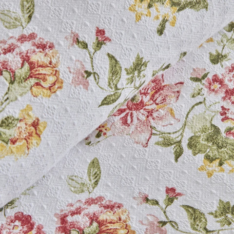 Karaca Home Emilie 100% Baumwolle Doppelbettdecken-Set - Rosa