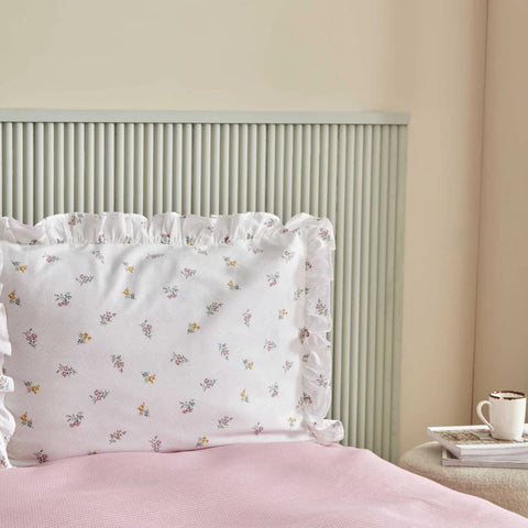 Karaca Home Lidya 100% Cotton Double Bedspread Set - Powder
 