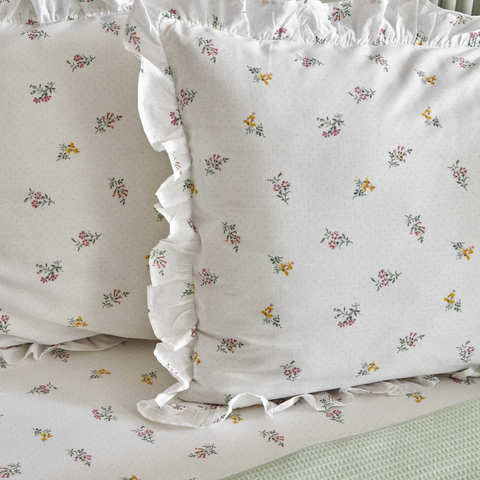 Karaca Home Lidya, 100% Cotton Double Bed Bedspread Set, Green