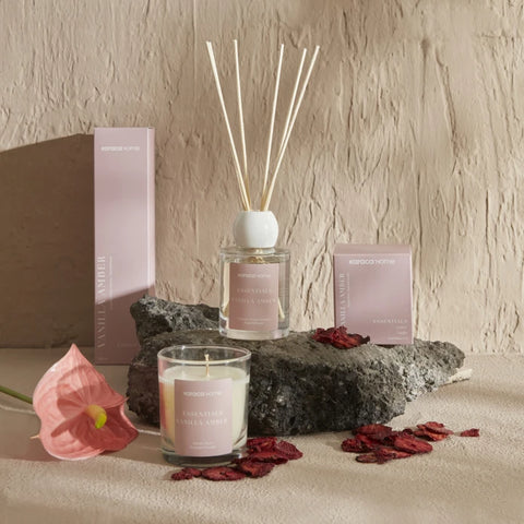 Karaca Home Essentials Vanilla Amber Raumduft mit Stäbchen 100 ml