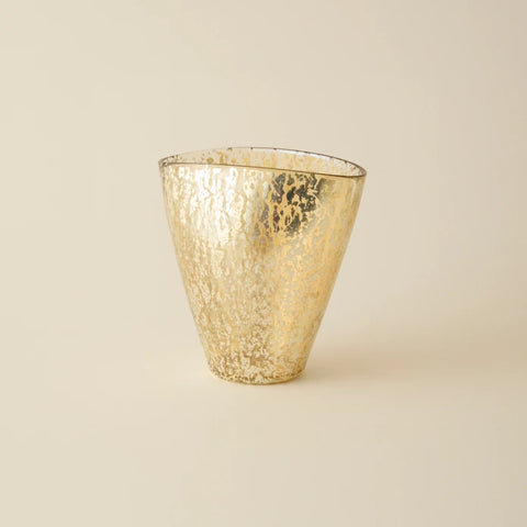 Karaca Home Jolie Vase Gold 23X13.5X23 cm  
