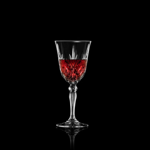 RCR Melodia Kristal 6'lı Kadeh Seti 270 ml  