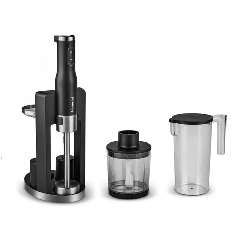 Homend Artfood 1925h Stabmixer-Set Schwarz