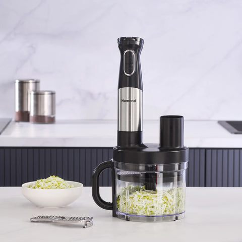 Homend Functionall 2848EU Küchenmaschine 1500W Edelstahl