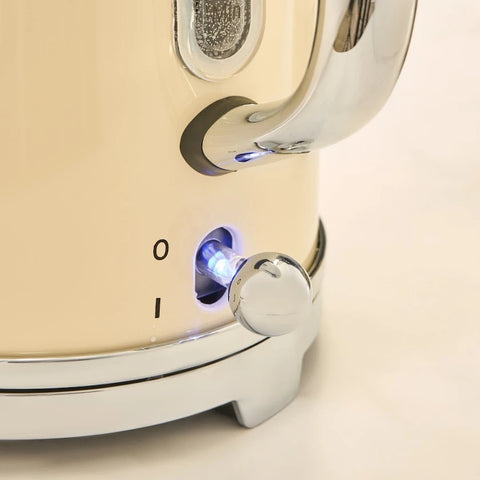 Homend Vintage Heatrow 1627H, Kettle Su Isıtıcısı, Krem, 2200W