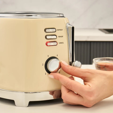 Homend Vintage Breadfast 1527H Toaster Creme