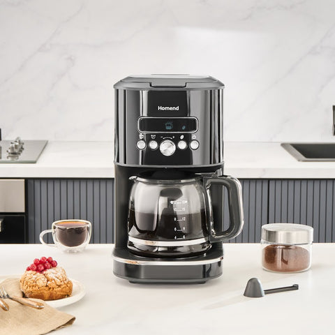 Homend Vintage Coffeebreak 5027H Filterkaffeemaschine Schwarz