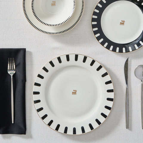 Karaca-Kollektion zum 50-jährigen Jubiläum Korea 24 Teil 6 Person Porzellan Dinner Set