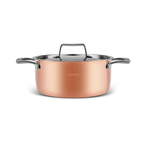Karaca Biodiamond Copper – 7-Piece Cookware Set
