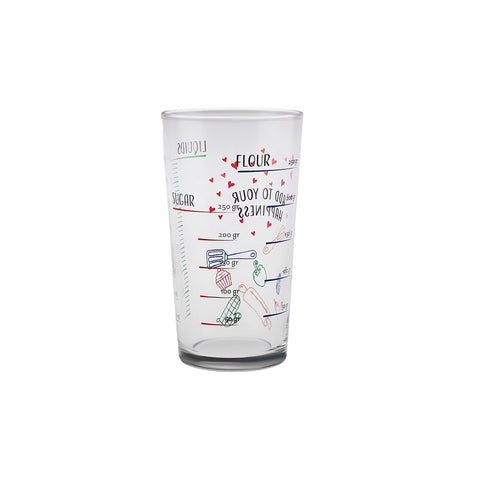 Karaca Carme Rotes Messglas 550 Ml