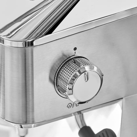 Karaca Coffee Art 1101 Milk Frother, 20 Bar Pressure, Espresso, Latte, Cappuccino, Americano Machine 1.5L Inox