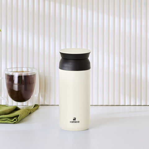 Karaca Rainbow Steel Auslaufsichere Thermoskanne 350 Ml Creme