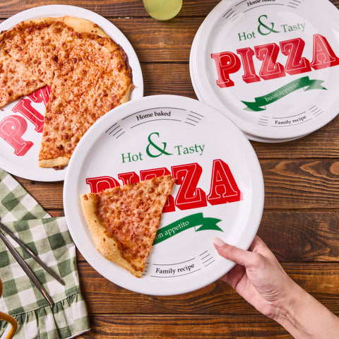 Karaca Milano 5 teiliges 4 Personen Pizza Set