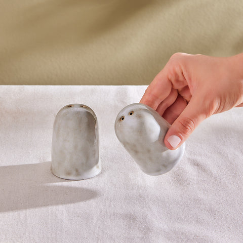 Karaca Rixton Salt & Pepper Shaker, Beige
