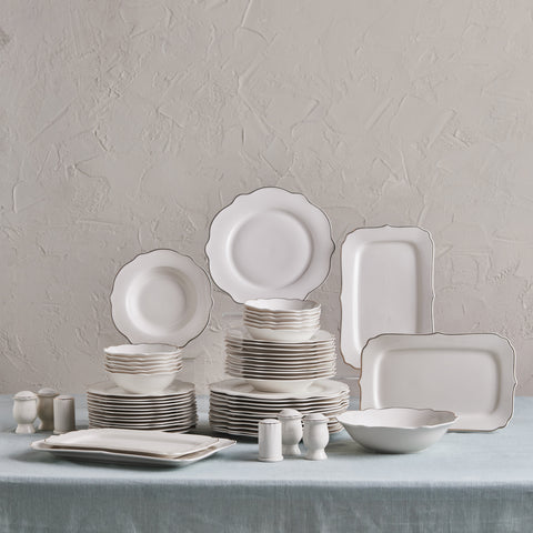 Karaca Elegance Vera 59-Piece 12-Person Dinner Set, Gold