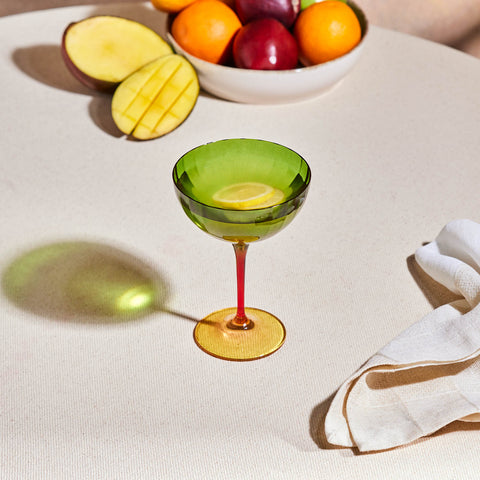 Karaca Bettle Martini Grünes Eisdessertglas