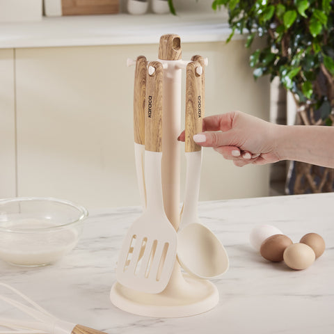Karaca Melly 6-teiliges Servierset mit Ständer