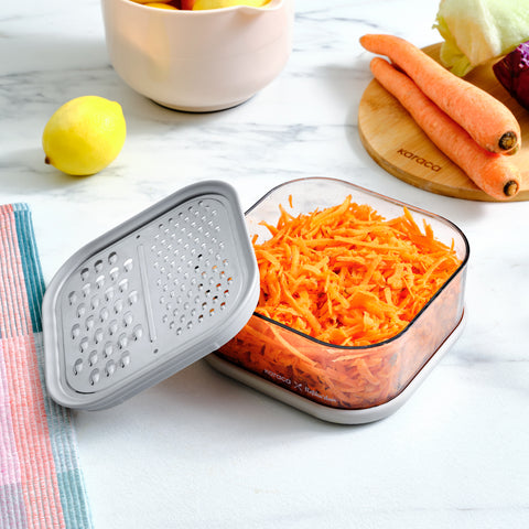 Karaca x Refika Gadgets Storage Container with Grater – 500 ml