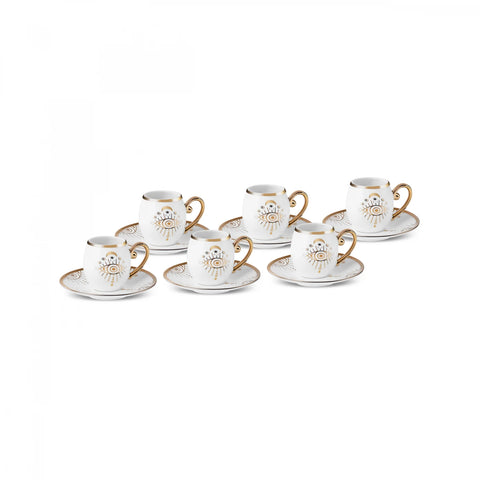 Karaca Marly Kaffeetasse für 6 Personen