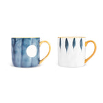 Karaca Canarie 2'li Stoneware Kupa Seti, 350ml, Çok Renkli
 