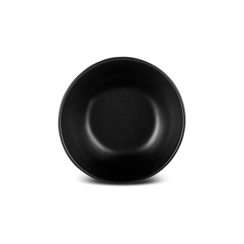 Karaca Solem Embossed 18-Piece Stoneware Dinner Set for 6 People, Black
 