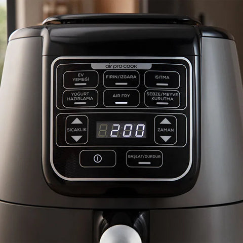 Karaca Air Pro Cook XL 2 in 1 Konuşan AirFryer Mineral Gold 4L