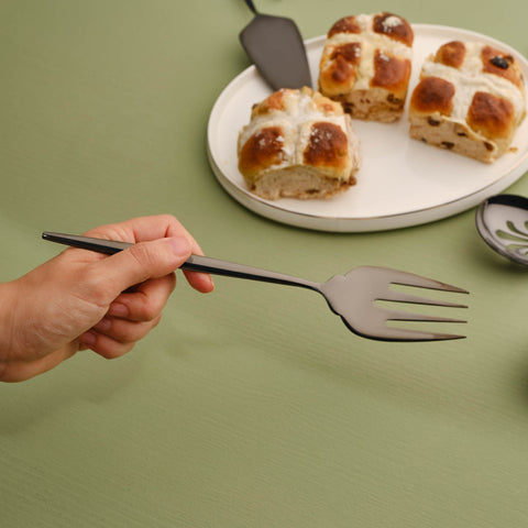 Karaca Orion Black 7-Piece Serving Set