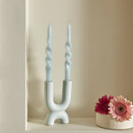 Karaca Home Spiralkerze  blau 2 teile