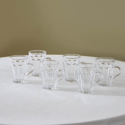 Karaca Leylak 6-teiliges Teegläser-Set, 175 ml