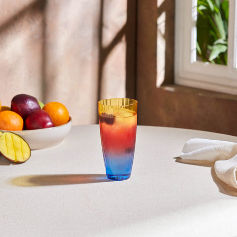 Karaca Dolce Soft Drink Glas 350 Ml Gelb&nbsp;