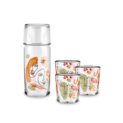 Karaca Face 5-teiliges Glas-Set