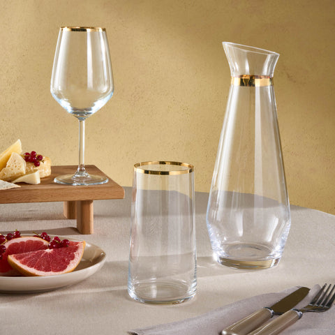 Karaca Orlando 12-Person 25-Piece Glass Set