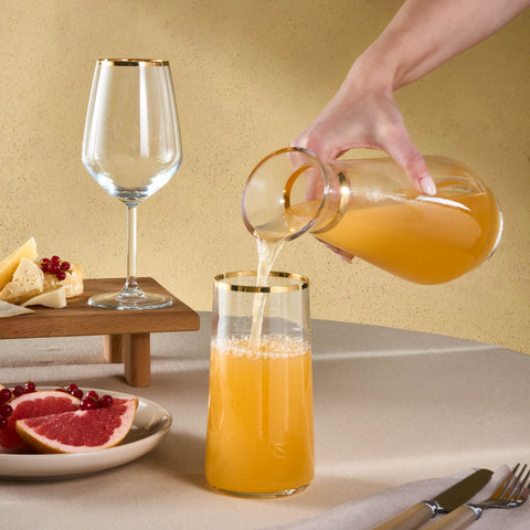 Karaca Orlando 12-Person 25-Piece Glass Set