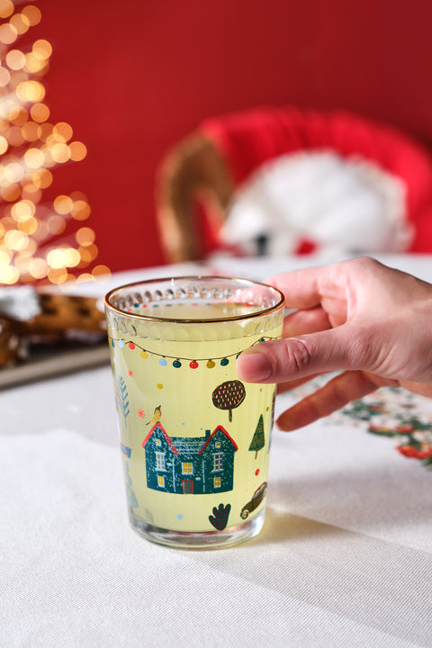 Karaca Home New Year Chick 6-Piece Drink Glass Set 500 ml