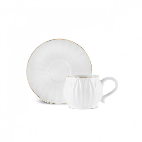 Karaca Eylül Kaffeetasse für 6 Personen 85 Ml